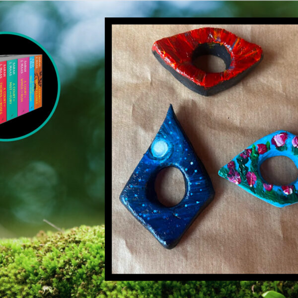 ACOTAR Inspired Air Dry Clay Page Holders