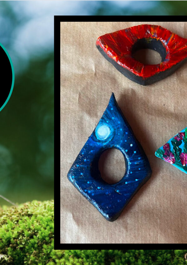 ACOTAR Inspired Air Dry Clay Page Holders